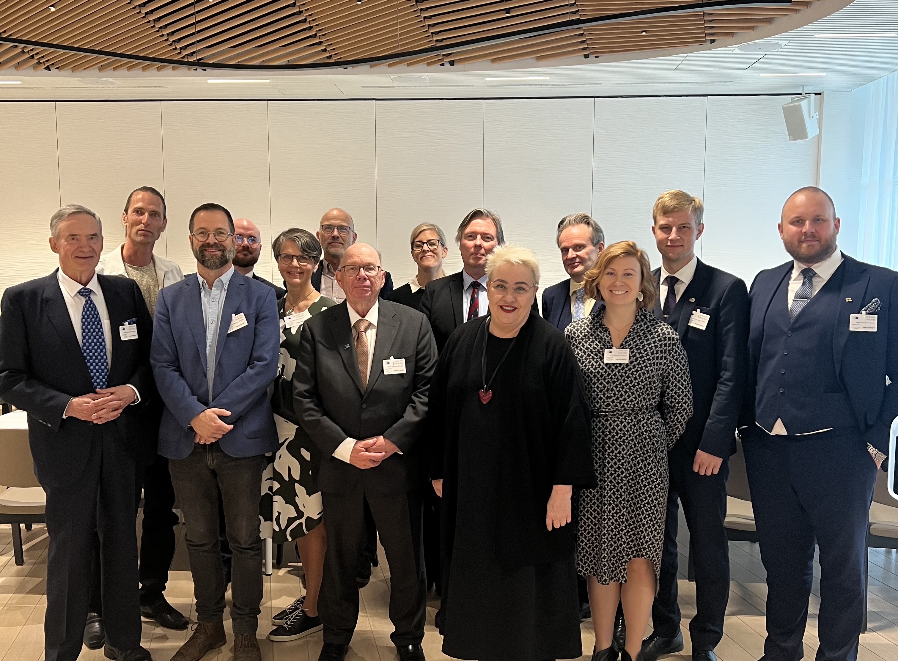 The team in Brussels